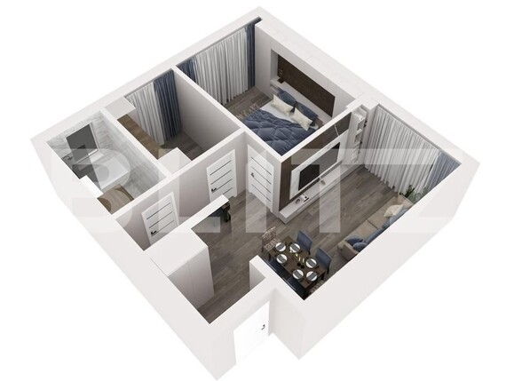 Apartament de vânzare 2 camere Sanpetru - 165457AV | BLITZ Brașov | Poza2