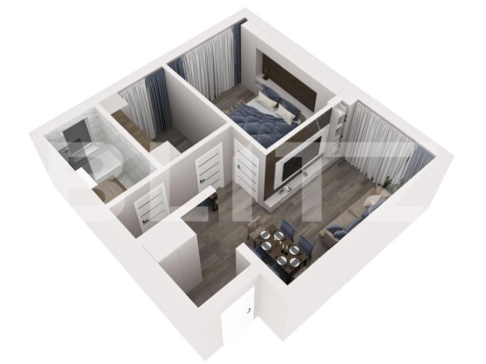 Apartament de vânzare 2 camere Sanpetru - 165457AV | BLITZ Brașov | Poza2