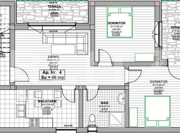 Apartament de vânzare 3 camere Apahida - 165554AV | BLITZ Cluj-Napoca | Poza3