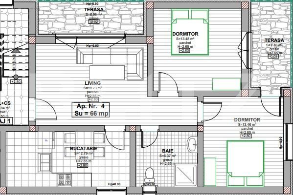 Apartament de vânzare 3 camere Apahida - 165554AV | BLITZ Cluj-Napoca | Poza3