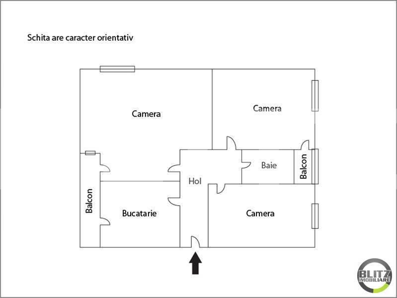 Apartament de vânzare 3 camere Andrei Mureşanu - 16563AV | BLITZ Cluj-Napoca | Poza15