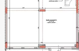 Spatiu coomercial, 70 mp, disponibilitate parcari, zona Cetatii