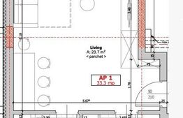 Apartament 1 camera, semidecomandat, Zona Cetatii