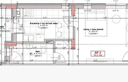 Apartament 1-2 camere, semidecomandat, Zona Cetatii