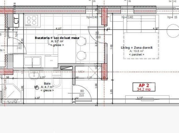 Apartament de vânzare 2 camere Floreşti - 165682AV | BLITZ Cluj-Napoca | Poza4