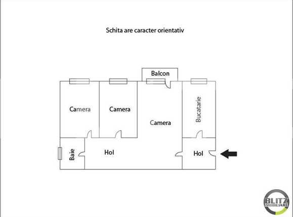 Apartament de vânzare 3 camere Manastur - 16582AV | BLITZ Cluj-Napoca | Poza8