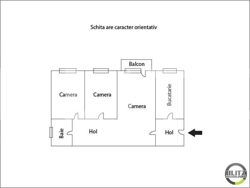 Apartament de vânzare 3 camere Manastur - 16582AV | BLITZ Cluj-Napoca | Poza8