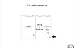 De vanzare apartament cu 1 camera, 40 mp, parcare, zona strazii Maramuresului