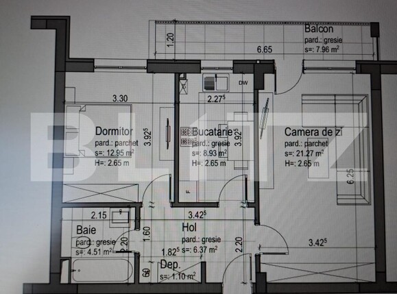 Apartament de vânzare 2 camere Tractorul - 165951AV | BLITZ Brașov | Poza6