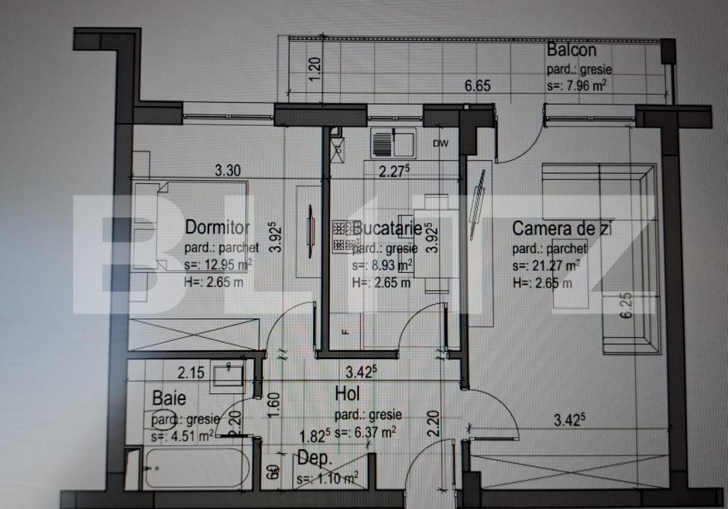 Apartament de vânzare 2 camere Tractorul - 165951AV | BLITZ Brașov | Poza6