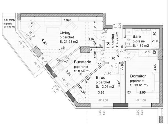 Apartament de vânzare 3 camere Tractorul - 165953AV | BLITZ Brașov | Poza7