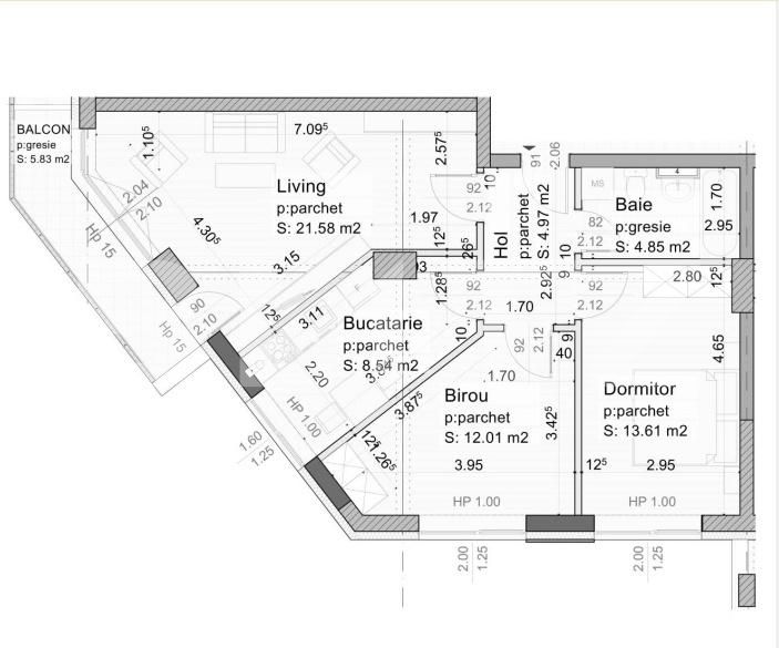 Apartament de vânzare 3 camere Tractorul - 165953AV | BLITZ Brașov | Poza7