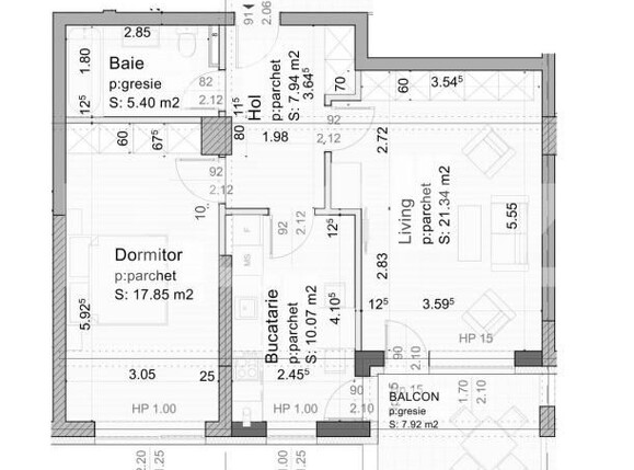 Apartament de vânzare 2 camere Tractorul - 165957AV | BLITZ Brașov | Poza6