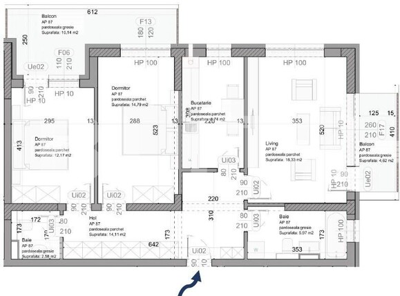 Apartament de vânzare 4 camere Tractorul - 166043AV | BLITZ Brașov | Poza2
