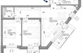 Penthouse de vanzare, 5 camere, 116 mp + balcon 7 mp, zona-Tractorul