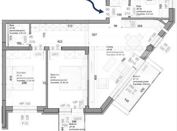 Apartament de vânzare 4+ camere Tractorul - 166044AV | BLITZ Brașov | Poza2