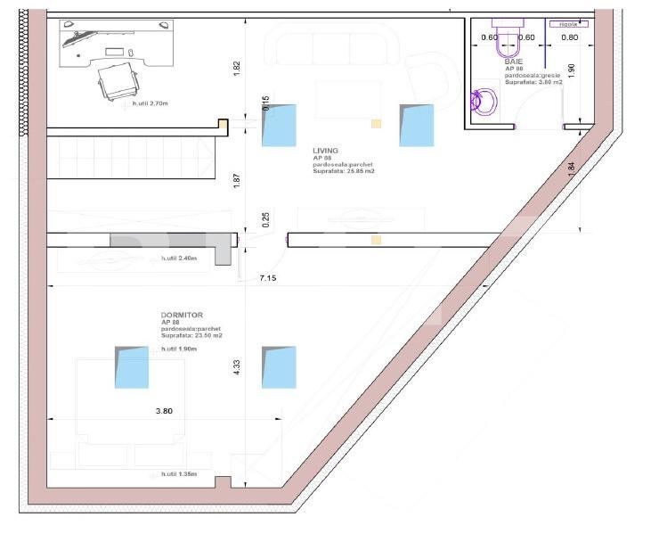 Apartament de vânzare 4+ camere Tractorul - 166044AV | BLITZ Brașov | Poza3