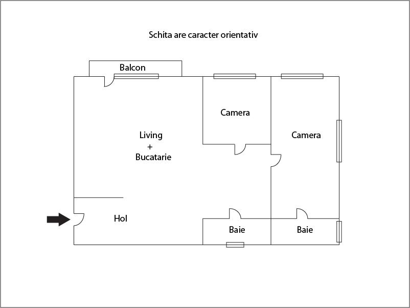 Apartament de vânzare 3 camere Europa - 16606AV | BLITZ Cluj-Napoca | Poza1