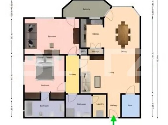 Apartament de vânzare 3 camere Europa - 166069AV | BLITZ Cluj-Napoca | Poza14