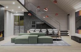 Cabana moderna, 6 camere, 400 mp, zona Muntele Rece