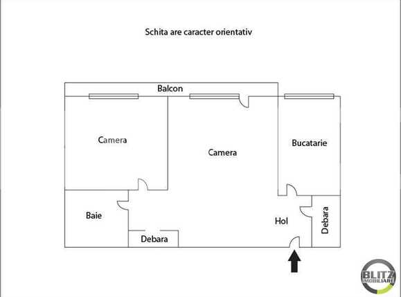 Apartament de vânzare 2 camere Gheorgheni - 16618AV | BLITZ Cluj-Napoca | Poza8