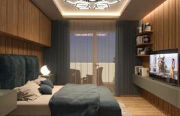 Apartament 3 camere, finisat, terasa generoasa, parcare si TVA inclus