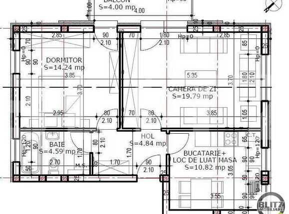 Apartament de vânzare 2 camere Borhanci - 16643AV | BLITZ Cluj-Napoca | Poza3