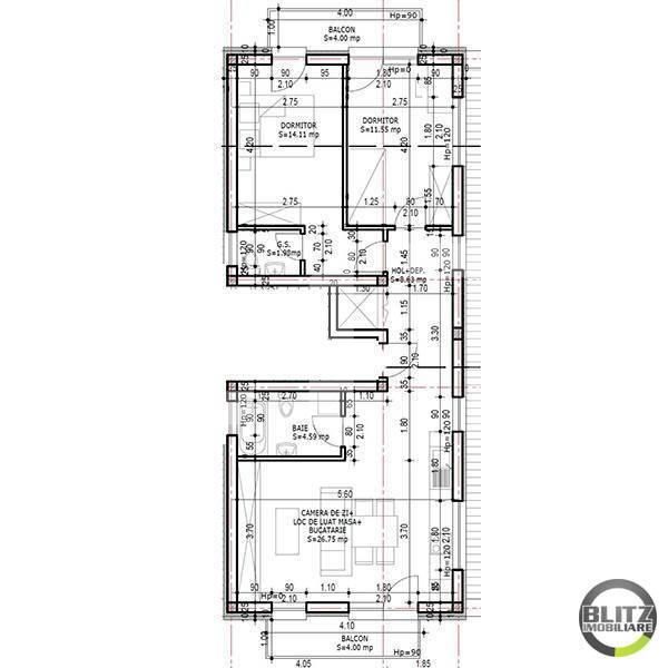 Apartament de vânzare 3 camere Borhanci - 16644AV | BLITZ Cluj-Napoca | Poza3
