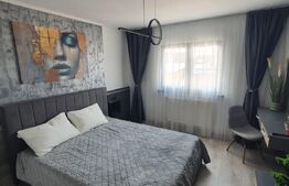 Garsoniera de 30 mp, mobilata lux, etaj 2, zona Tractorul centrala si aer co