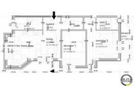 3 camere, 87,33 mp, etaj intermediar, semifinisat, zona strazii Donath