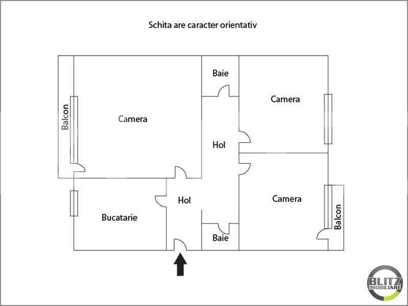 Apartament de vânzare 3 camere Marasti - 16656AV | BLITZ Cluj-Napoca | Poza11