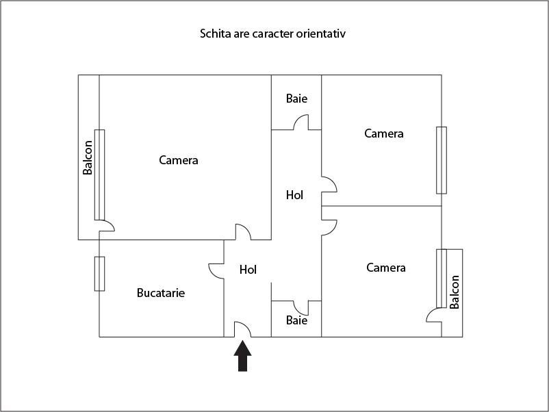 Apartament de vânzare 3 camere Marasti - 16656AV | BLITZ Cluj-Napoca | Poza1