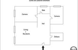 Vanzare apartament 3 camere, 70,03 mp! Zona strazii Stejarului!