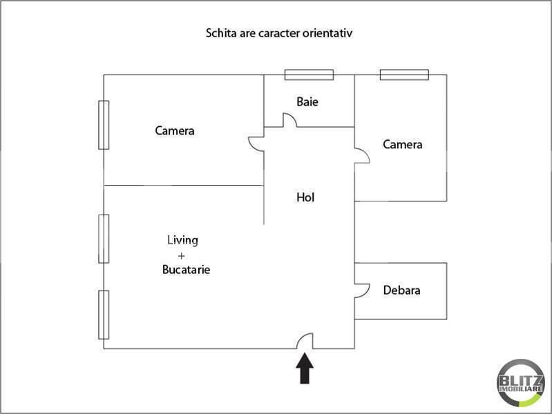 Apartament de vânzare 3 camere Floreşti - 16664AV | BLITZ Cluj-Napoca | Poza11