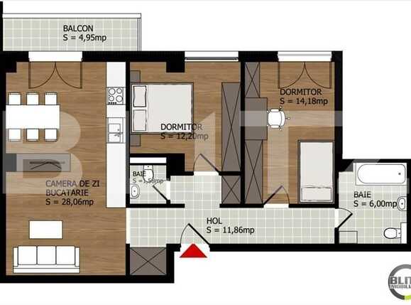 Apartament de vânzare 3 camere Gheorgheni - 16667AV | BLITZ Cluj-Napoca | Poza1