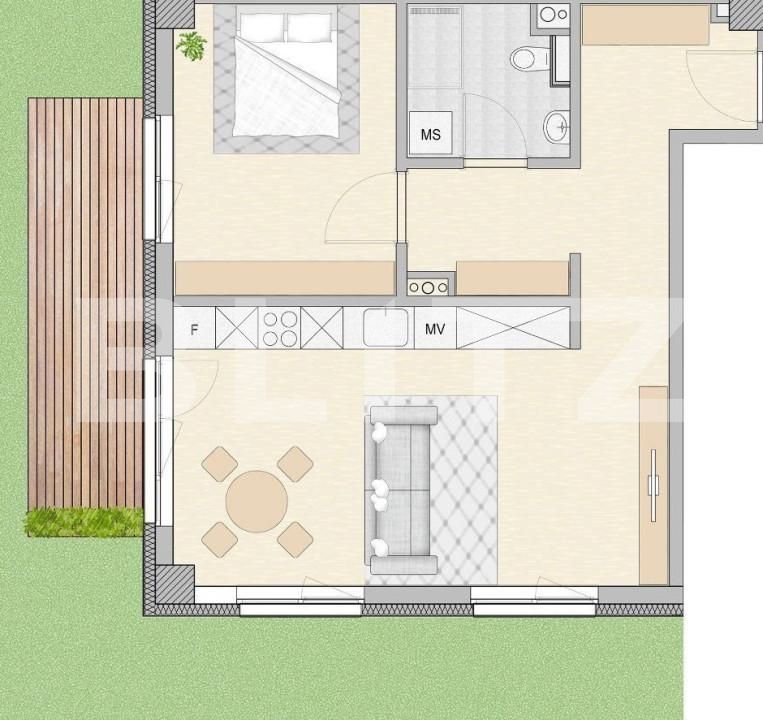 Apartament de vânzare 2 camere Semicentral - 166715AV | BLITZ Cluj-Napoca | Poza1