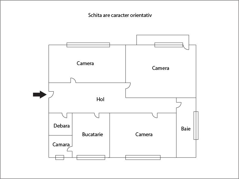 Apartament de vânzare 3 camere Manastur - 16679AV | BLITZ Cluj-Napoca | Poza1