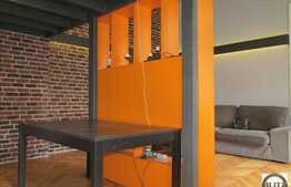 1 camera, 47 mp, mezanin 27 mp, parcare, terasa 12 mp, zona Piata Unirii!