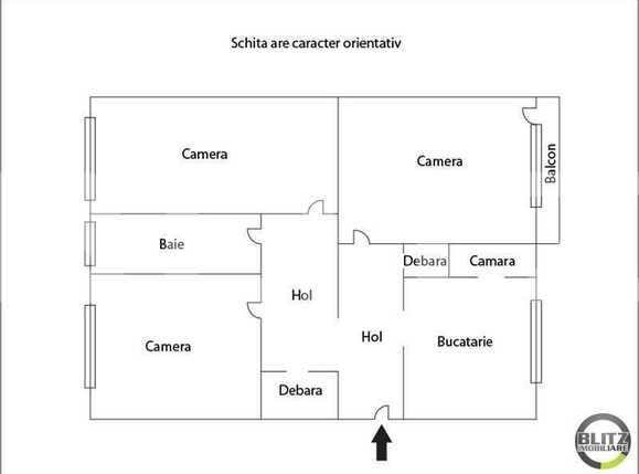 Apartament de vânzare 3 camere Gheorgheni - 16687AV | BLITZ Cluj-Napoca | Poza5