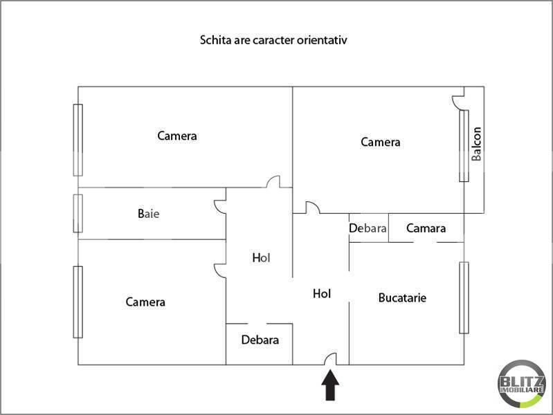 Apartament de vânzare 3 camere Gheorgheni - 16687AV | BLITZ Cluj-Napoca | Poza5