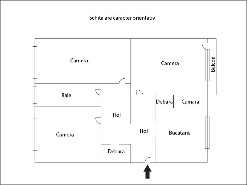 Apartament de vânzare 3 camere Gheorgheni - 16687AV | BLITZ Cluj-Napoca | Poza1