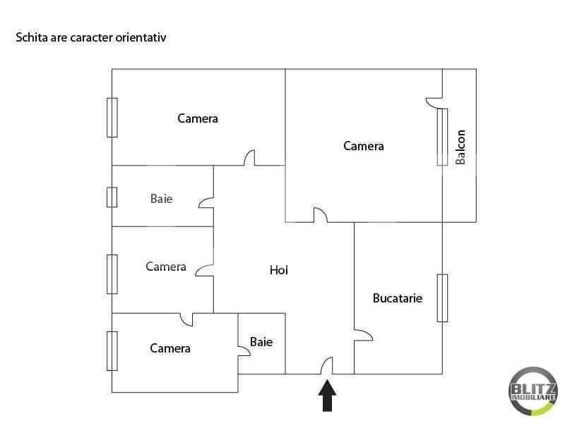 Apartament de vânzare 4 camere Gheorgheni - 16688AV | BLITZ Cluj-Napoca | Poza9