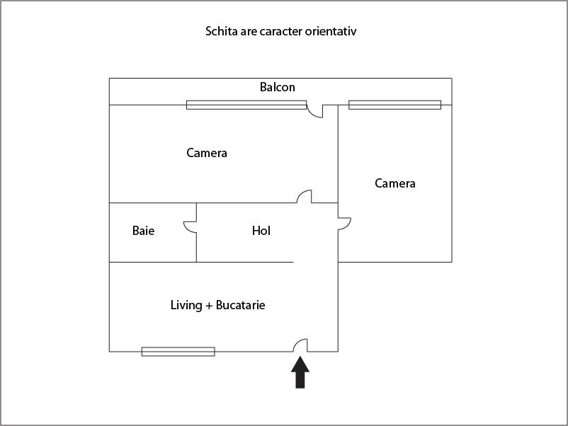 Apartament de vânzare 2 camere Iris - 16689AV | BLITZ Cluj-Napoca | Poza1