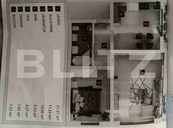 Apartament de vânzare 2 camere Tractorul - 166925AV | BLITZ Brașov | Poza12