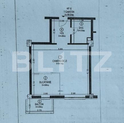 Garsonieră de vânzare Zorilor - 166937AV | BLITZ Cluj-Napoca | Poza5