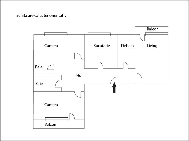 Apartament de vânzare 3 camere Grigorescu - 16701AV | BLITZ Cluj-Napoca | Poza1