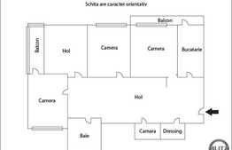 Vanzare apartament 3 camere, 69,79 mp, parcare, boxa, zona strazii Mehedinti