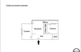 2 camere, 57 mp, garaj, etaj intermediar, zona strazii Gheorghe Dima