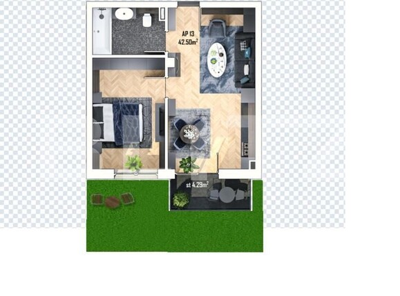 Apartament de vânzare 2 camere Apahida - 167147AV | BLITZ Cluj-Napoca | Poza1