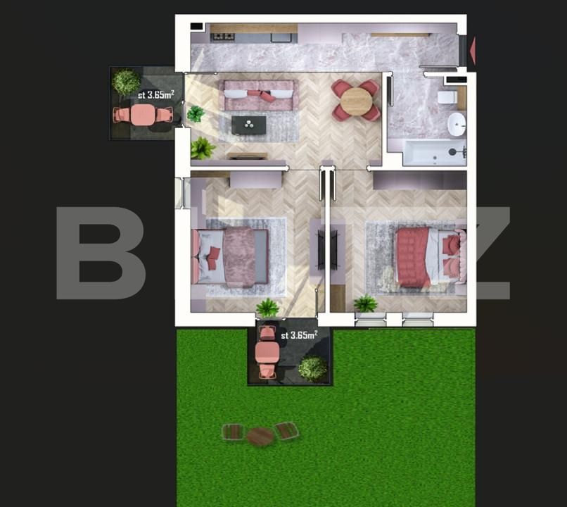 Apartament de vânzare 3 camere Apahida - 167149AV | BLITZ Cluj-Napoca | Poza1